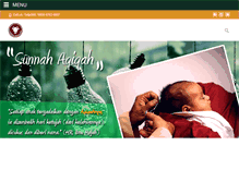 Tablet Screenshot of cateringaqiqah.com